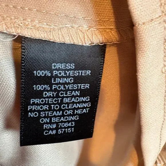 Jessica Howard Sleeveless Dress Neckline Embellishment Size 8 - Picture 4 of 5